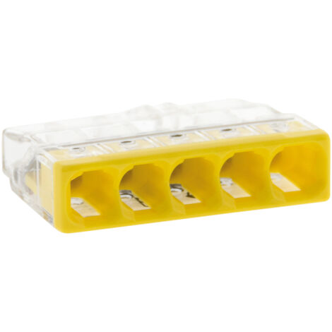 Borne WAGO S2273 5 entrées pour fil rigide de 0.5 à 2.5mm, 10 pièces