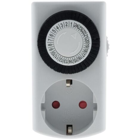 Lot de 2 mini programmateurs mécaniques quotidiens - Zenitech (1/3)