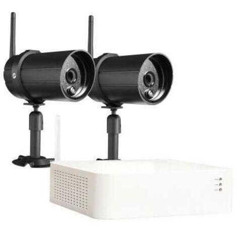Kit de vidéosurveillance DVR 2 caméras sans fil - IP66 - Chacon (1/2)