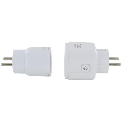 Kit domotique 2 prises nano 433 MHz + 1 prise WiFi + télécommande - DiO (1/5)