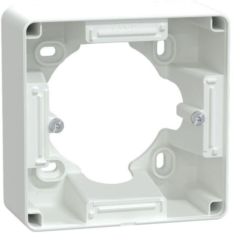 cadre saillie - 36 mm - blanc - schneider electric s320762
