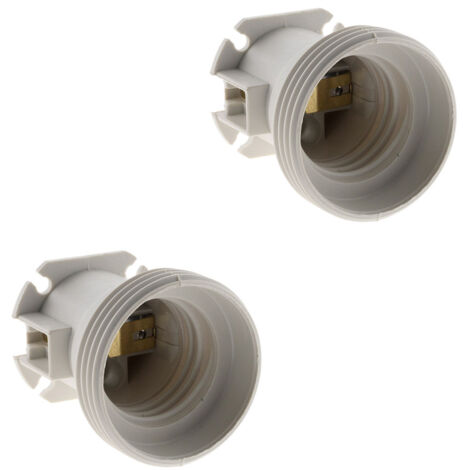 Lot de 10 douilles de chantier E27 sans bague - Zenitech