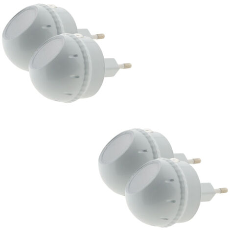 Lot de 4 veilleuses LED orientables à 360° - Otio (1/2)