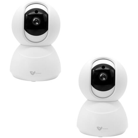Lot de 2 caméras Sens-E Wifi + détecteur mouvement - Voltman (1/4)