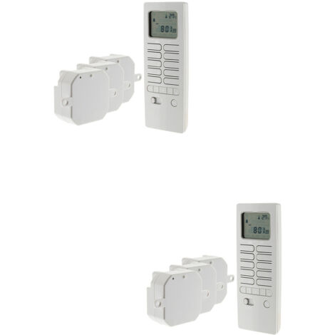 Lot de 2 packs chauffage connecté + télécommande thermostat + modules chauffage - Otio