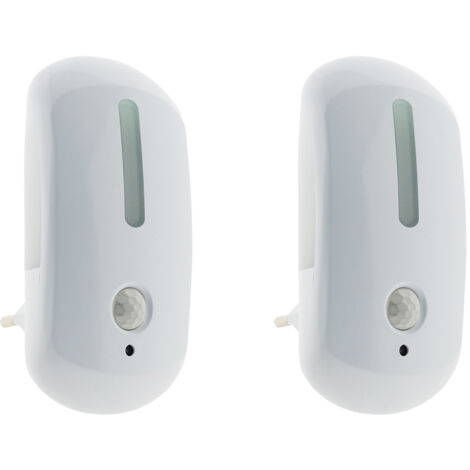 Lot de 2 veilleuses LED crépusculaires automatiques 2 en 1 - Otio (1/4)