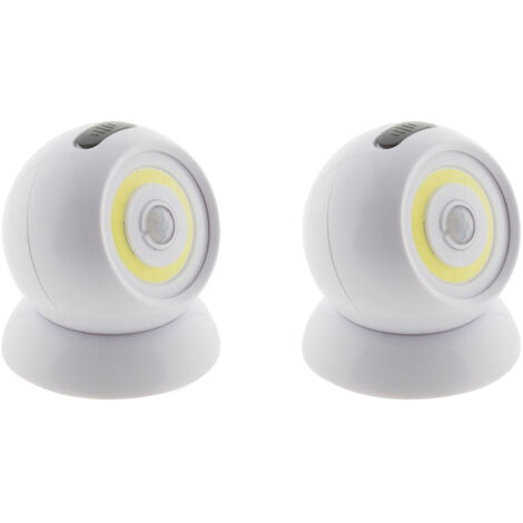 Lot de 2 veilleuses LED 2W avec détecteur de passage - Otio (1/4)