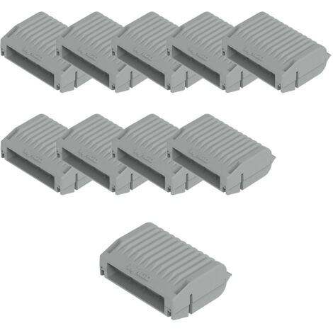 Lot de 10 boîtes Gelbox T2 série 221/2273 connecteurs 4mm² - IPX8 - Wago