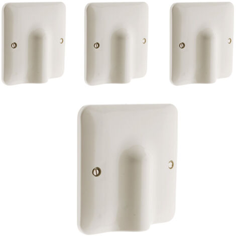 Lot de 4 plaques sortie de câble Diwone - Zenitech