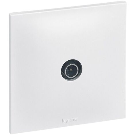 [JAMAIS UTILISÉ] Prise TV simple complet - Neptune - Blanc - Legrand