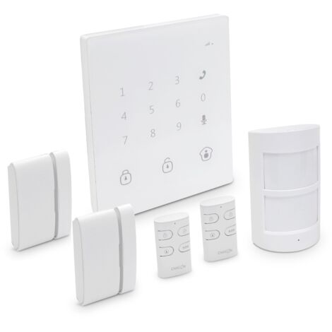 Système d'alarme GSM/SMS sans fil tactile - Chacon