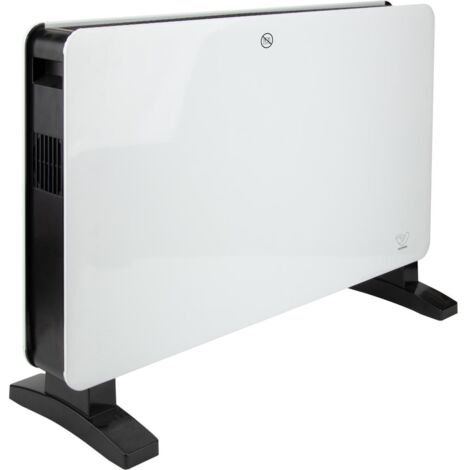 Radiateur mobile Turbo Jetwarm 2000W - blanc et noir - Voltman (1/5)