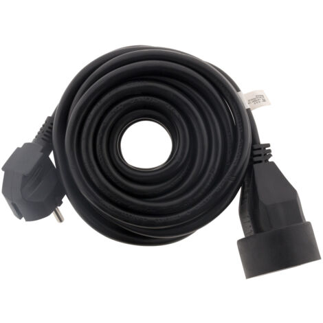 Zenitech – Prolongateur 16A HO5VV-F 3G1,5mm² – Longueur 3m – Puissance max 3680W sous 230V – Sécurité enfant certifié NF