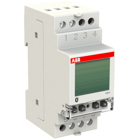 Horloge hebdomadaire digitale DW1 1 voie - ABB (1/4)