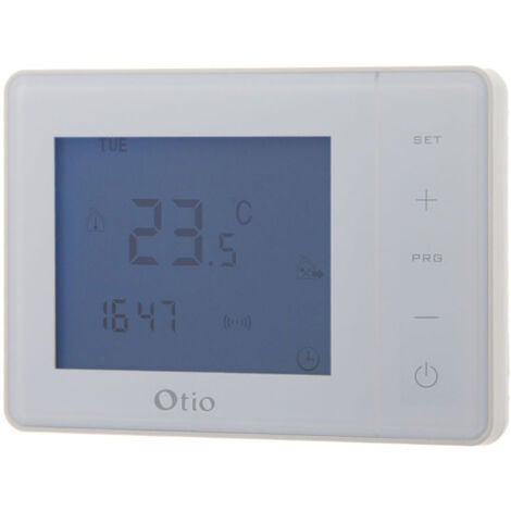 Thermostat programmable filaire blanc - Otio