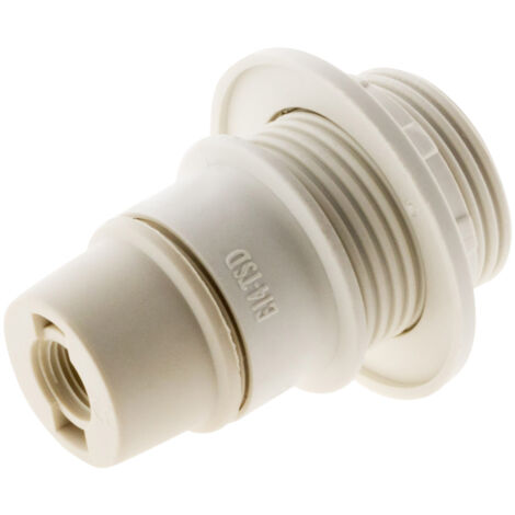 Zenitech – Douille E14 140712 – Bague en thermoplastique – Tension 250V – Intensité 2A pour éclairage basse consommation