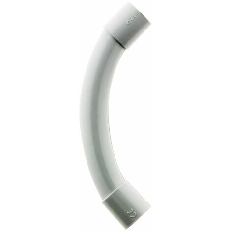 Courbe pour tube IRL Ø25mm - Gris - Zenitech
