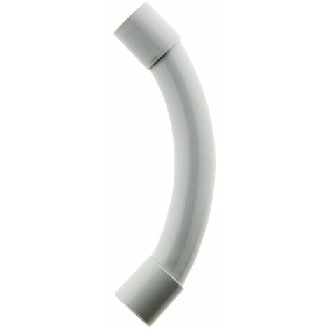 Courbe pour tube IRL Ø25mm - Gris - Zenitech