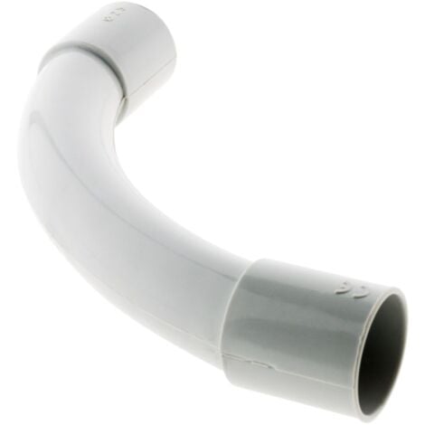 Courbe pour tube IRL Ø25mm - Gris - Zenitech