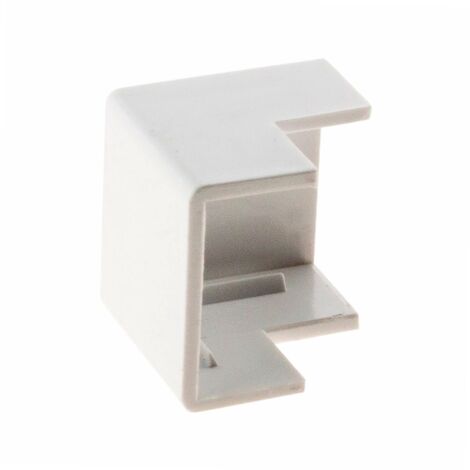 Lot de 2 angles extérieurs 30 x 10mm - Blanc - Zenitech (1/7)
