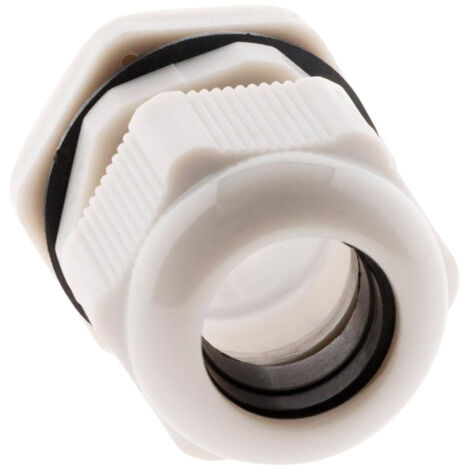 Lot de 4 presses étoupes Ø20mm IP68 - Blanc - Zenitech