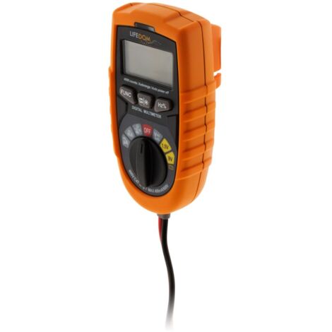 Multimètre digital auto + détecteur de courant et métal - Zenitech