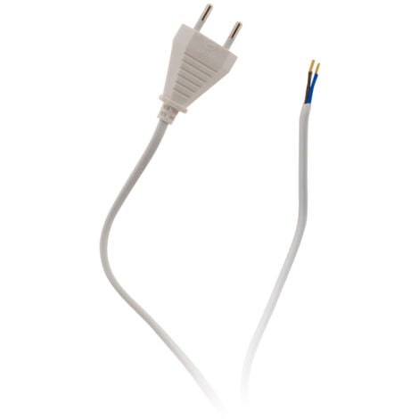 Cordon avec interrupteur pour luminaire 1,5m - Blanc - Zenitech
