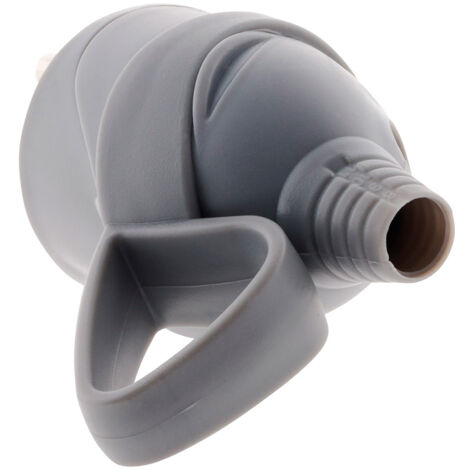 Fiche mâle anneau + ergot -16A 2P+T - Gris - Zenitech