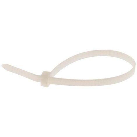 Lot de 20 colliers de câblage réutilisables - 4,8x 200mm - Transparent - Zenitech