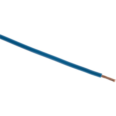Câble d'alimentation électrique H07VK 1x1,5mm² Bleu - 10m - Zenitech
