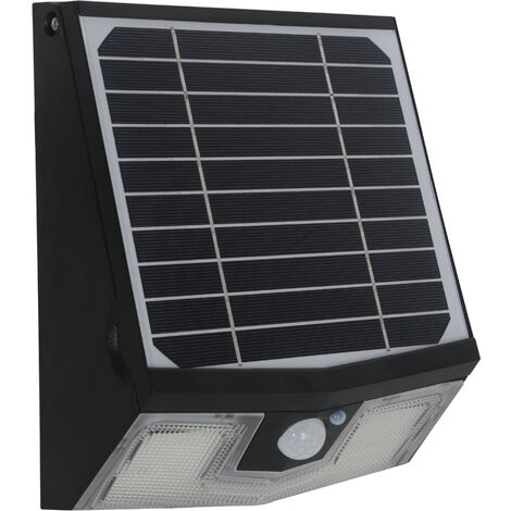 Projecteur solaire LED 30W 750Lm détecteur et télécommande