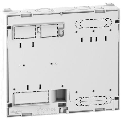 Schneider Electric – Bloc de commande 13M 90A – Compatible goulottes Resi9 – Montage mural direct – Indice IP40 – R9H13206
