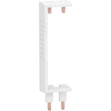 Schneider Electric – Peigne vertical pour interrupteur différentiel 1P+N – Installation rapide 63A – Compatible Resi9 XE – Cuivre – 230V CA