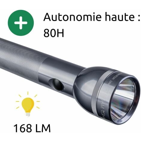 Lampe torche LED ST3 - IPX4 - 3 piles LR20 D - 213 lumens - 31cm -  Camouflage - Maglite