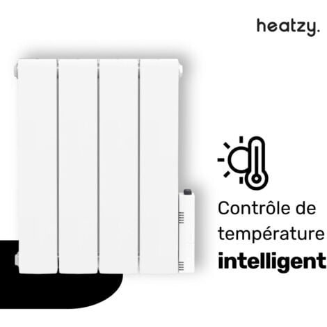 HEATZY- Radiateur électrique connecté Wi-Fi cœur de chauffe en céramique  HEATZY GLOW 1500w