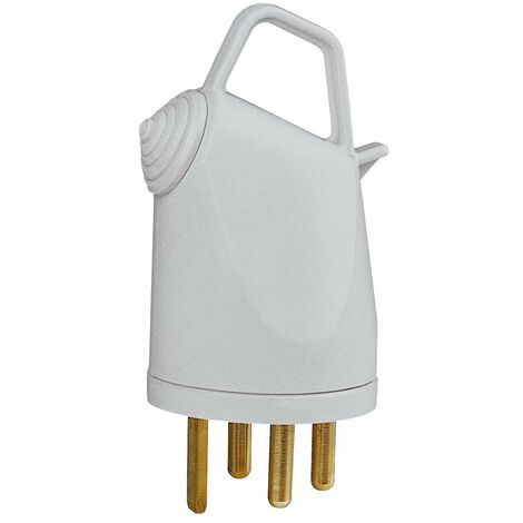 Legrand – Fiche électrique 3P+T 20A 400V – Anneau de protection intégré – Usage intérieur et extérieur – Appareillage étanche (1/6)
