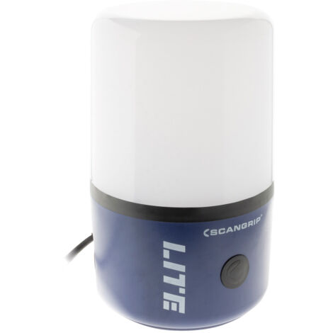 Lampe de travail 6000lm – Alimentation 220-240V AC – Résistance aux chocs IK07 – Éclairage 360° pour chantiers humides – Scangrip - 4000lm