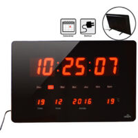 Horloge à LED Rouge Chronos - Orium