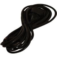 Prolongateur HO5VVF 3x1,5mm²- 5m - Noir - Chacon