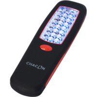 VEILLEUSE LED RECTANGULAIRE MAGNÉTIQUE - CHACON - PILES INCLUSES - NOIR 42054