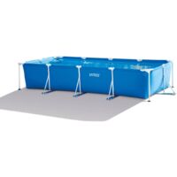 Kit Piscine rectangulaire Tubulaire 4 -5 x 2 -2 x 0 -84m bleu - Intex