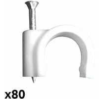 Zenitech 100 attaches /Ø5 blanc