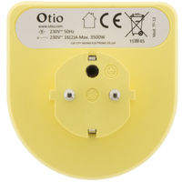 Programmateur mécanique jaune - Otio