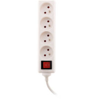 Biplite 2 Prises avec Interrupteur Intégré - 2x16A - 230V - Bricolage