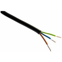 Câble d'alimentation électrique U-1000 R2V 3G2,5mm² noir - 100m - Zenitech