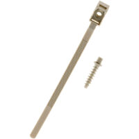 Lot de 100 Colliers à embase D:16-32mm + chevilles - Zenitech