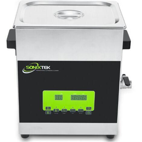 Nettoyeur-bac ultrasons professionnel analogique avec vanne de vidange P2R  15 L 360 W - Entretien - Atelier