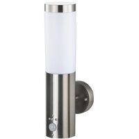 Grafner® Edelstahl Wandlampe mit Bewegungsmelder 10WBPIR Wandleuchte