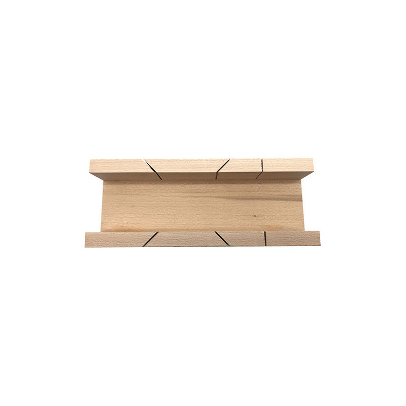 sans scie INIFLM Boîte à onglets en plastique de 30,5 cm pour le travail du bois Avec angle de 45 ° à 90 ° 2 angles de coupe Pour menuiserie charpentier 