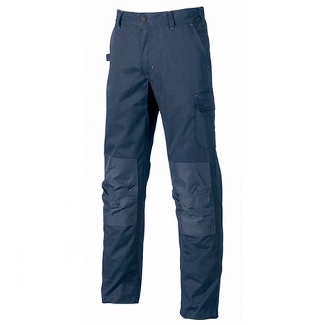 Pantalon longs multipoches Grey Beta 7816G élastiques avec poches genouillères